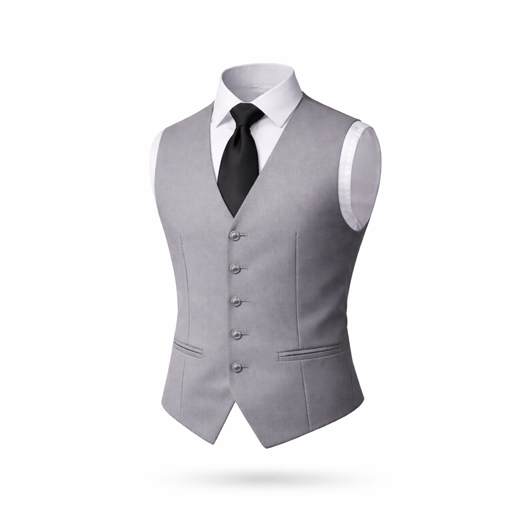 Colete Masculino Alfaiataria Slim C Ajuste Traseiro - Envio Imediato