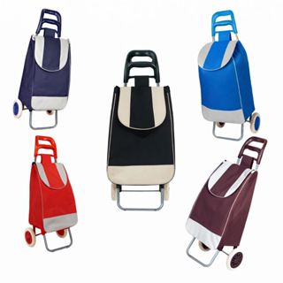 Carrinho De Compras Feira Dobravel com rodas mercado Reforçado Sacola Bolsa Diversas Cores PROMOÇÃO! em Oferta na Shopee