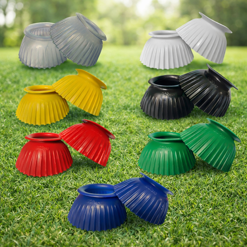Cloche Cloxe De Borracha Para Cavalo Muares Equinos Envio Imediato
