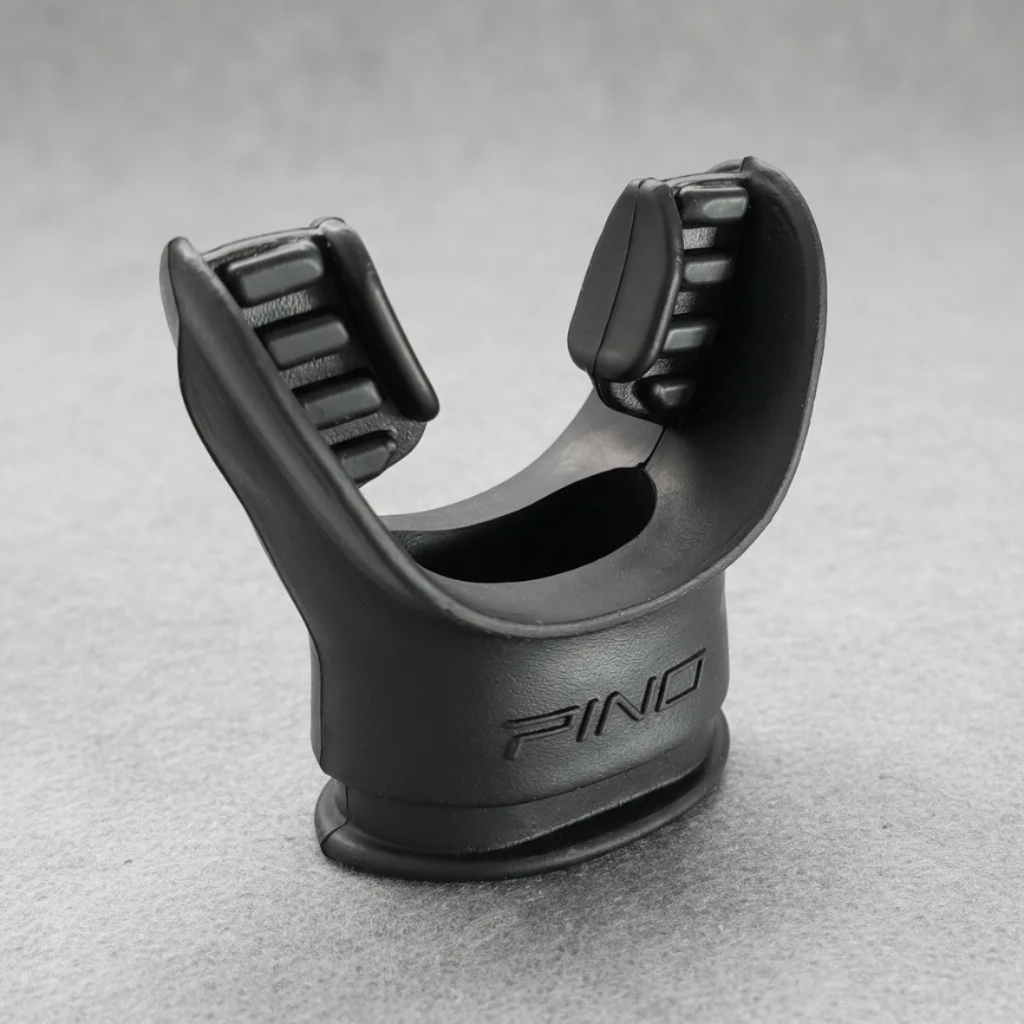 Bocal Para Regulador E Snorkel Em Borracha Para Mergulho Pino