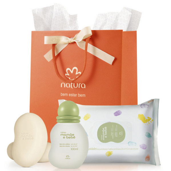 Presente Natura Mamãe e Bebê (3 produtos)