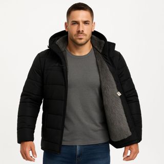 Jaqueta Bobojaco Casaco Forrado Peluciado Frio Inverno Impermeável em Oferta na Shopee