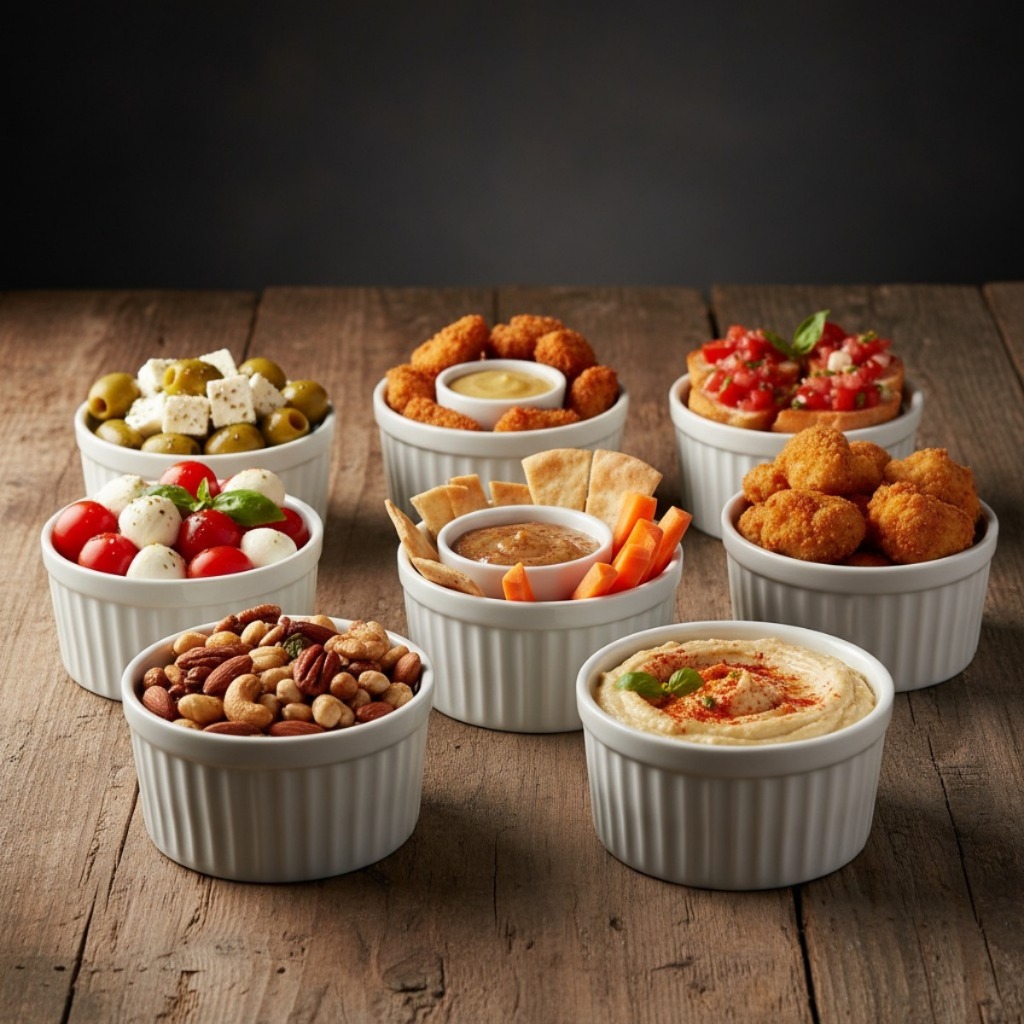 Kit 30 Ramekin De Polietileno Não Quebra 50 Molhekin Canelado Pretoeira Ramecan Branco Ram