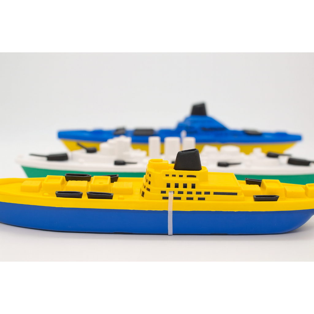 3 Navios Frota Naval Maquinas - Gulliver em Oferta na Shopee