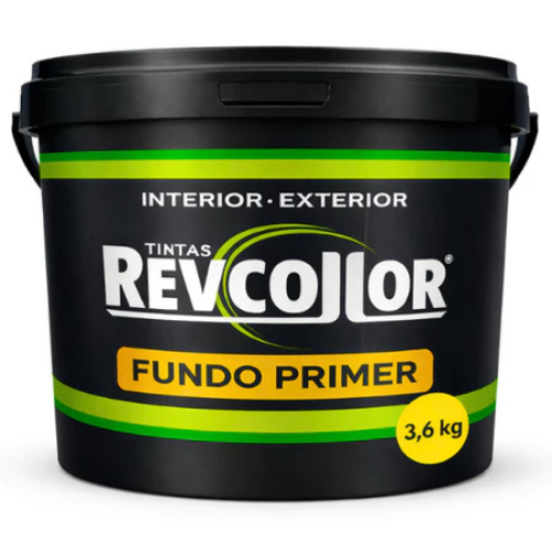 Preparador de Superfície Antes da Pintura Primer Revcollor 3,6kg Pronto Uso Qualidade
