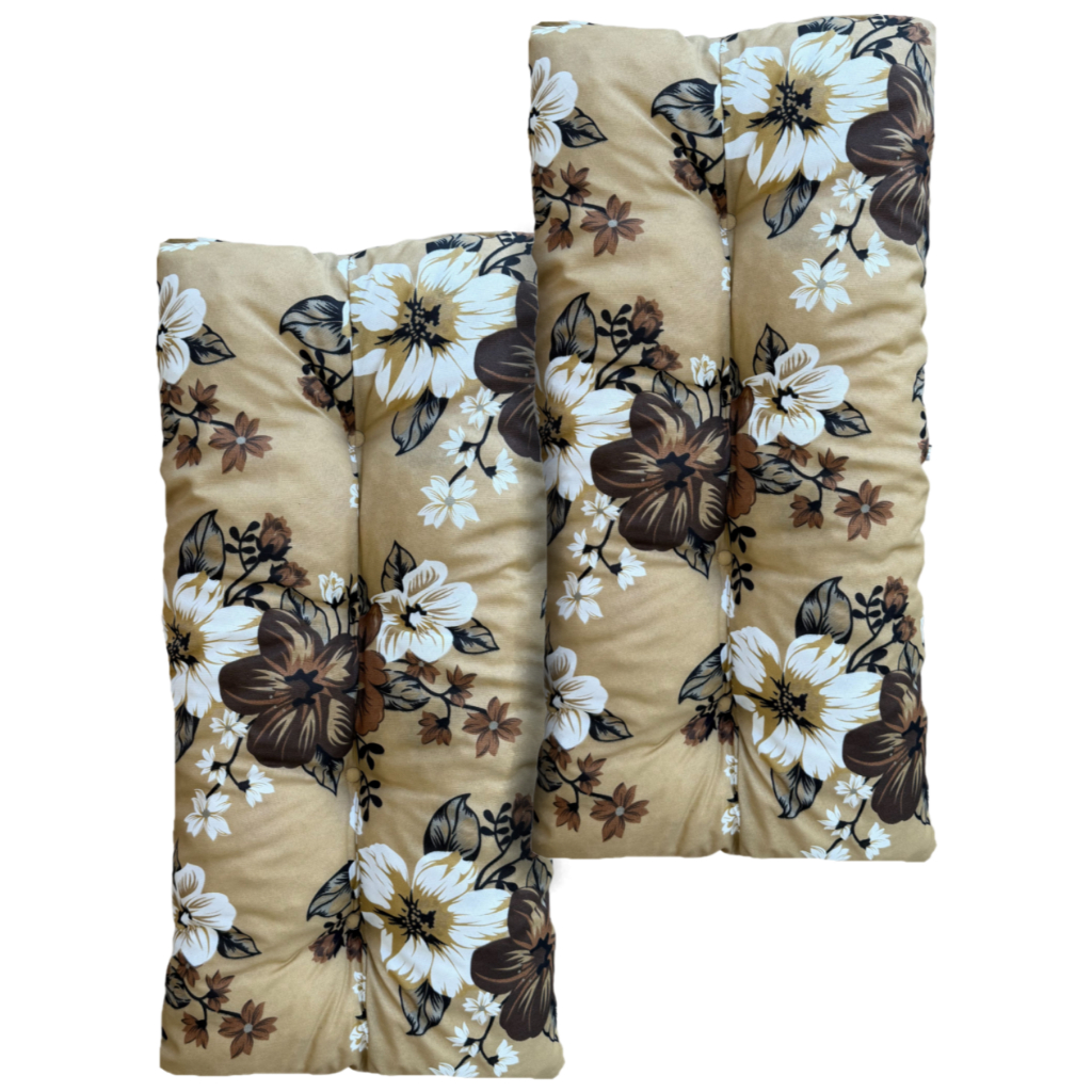 02 BELISSIMA ALMOFADAS 95X45 PARA DIVERSOS ASSENTOS em Oferta na Shopee