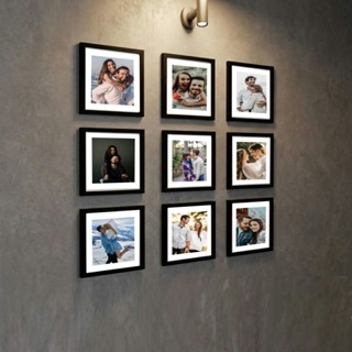 Quadro Personalizado com SUA FOTO 20x20CM COM MOLDURA presente namorado parede família em Oferta na Shopee