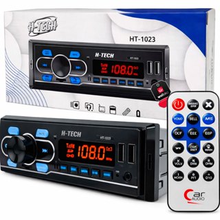Auto Rádio Mp3 Bluetooth USB Charger SD AUX RCA 1Din Universal em Oferta na Shopee