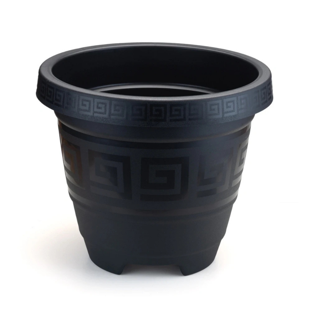 Kit 4 Vasos De Flor Redondo 26 Litros Para Flores Plantas Jardim Hortaliças Vaso Grande