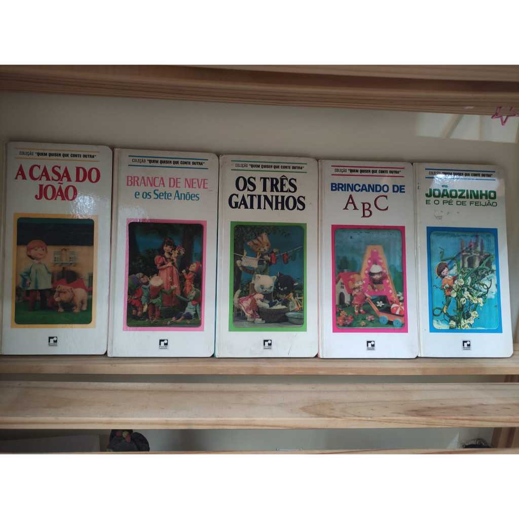 Livros Coleção Quem Quiser que Conte Outra, Anos 70 - USADOS, VER DESCRIÇÃO