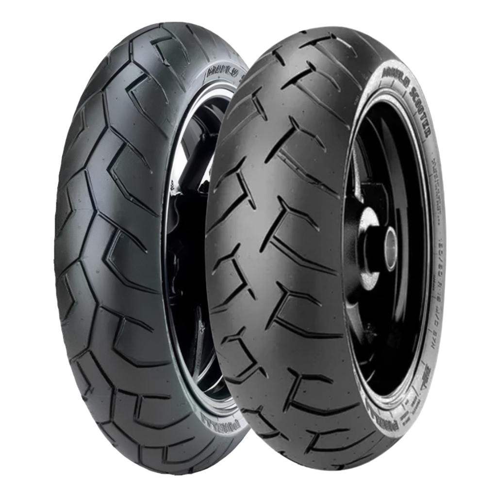 Par Pneu Pirelli 120/70-14 + 100/80-14 Moto Diablo Scooter em Oferta na Shopee