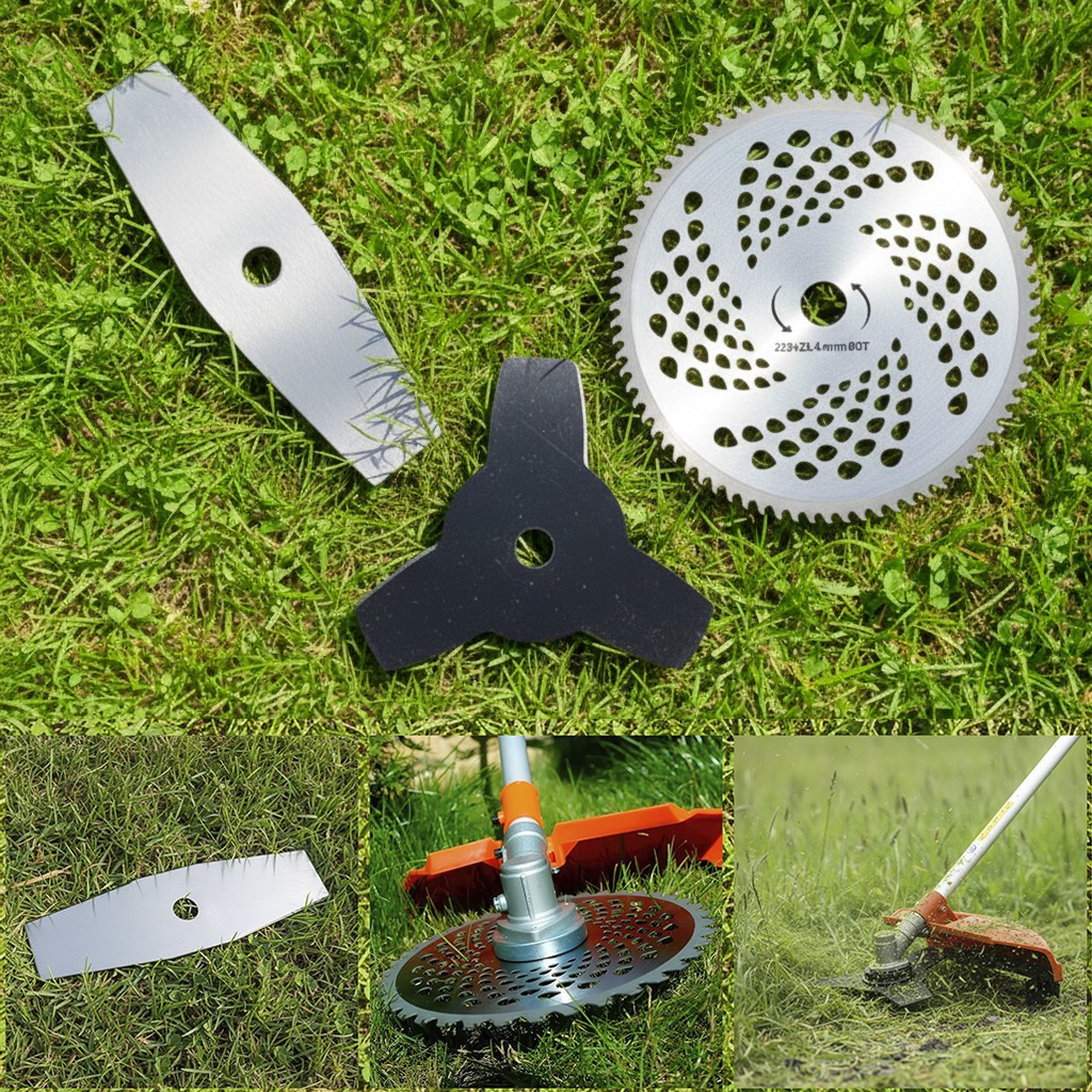 Kit Lâminas 1 Polegada Para Roçadeira - 3 Em 1 Universal