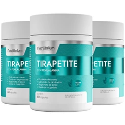 Kit 3x Tirapetite 60 Cápsulas - 3 Meses Nutrilibrium