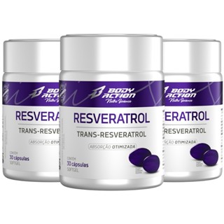 Kit 3x Trans Resveratrol Total 90 Cápsulas - 3 Meses Nutrilibrium em Oferta na Shopee