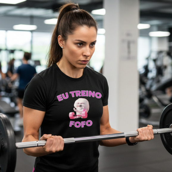 CAMISETA FEMININA ESTAMPADA EU ODEIO CARDIO ACADEMIA TREINOS EXERCICIOS VERÃO FITNESS LOOK PROMOÇÃO