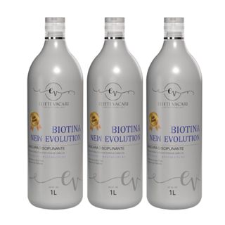 Kit 3 Ativos Biotina New Evolution - Elieti Vacari em Oferta na Shopee