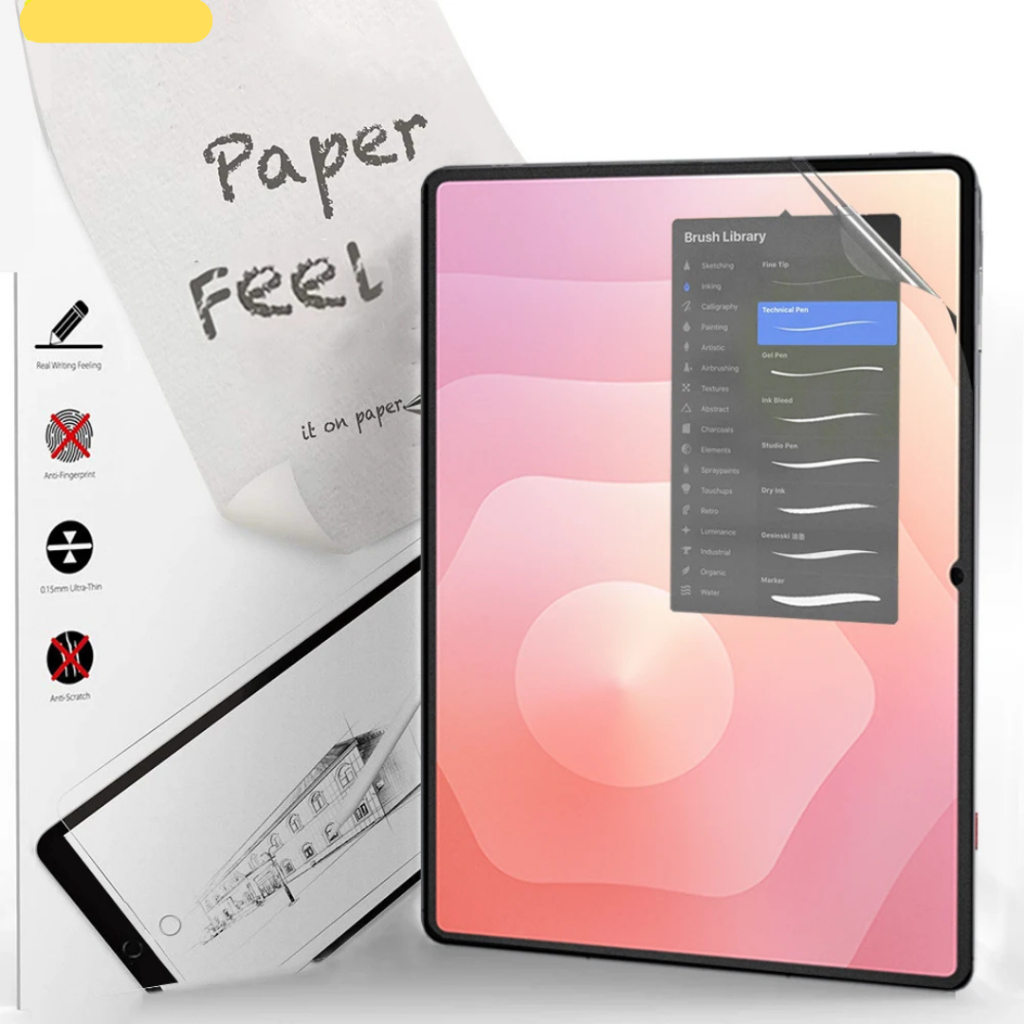 Película De Hidrogel Paper Feel Para Samsung Galaxy Tab A11, A11+ Plus, S11, S10