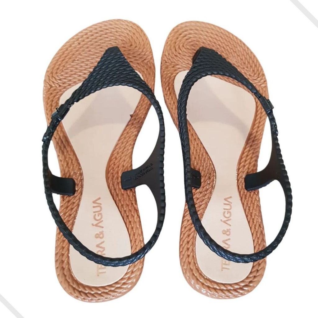 Sandalia Chinelo Prende Atras Terra&Agua Borracha