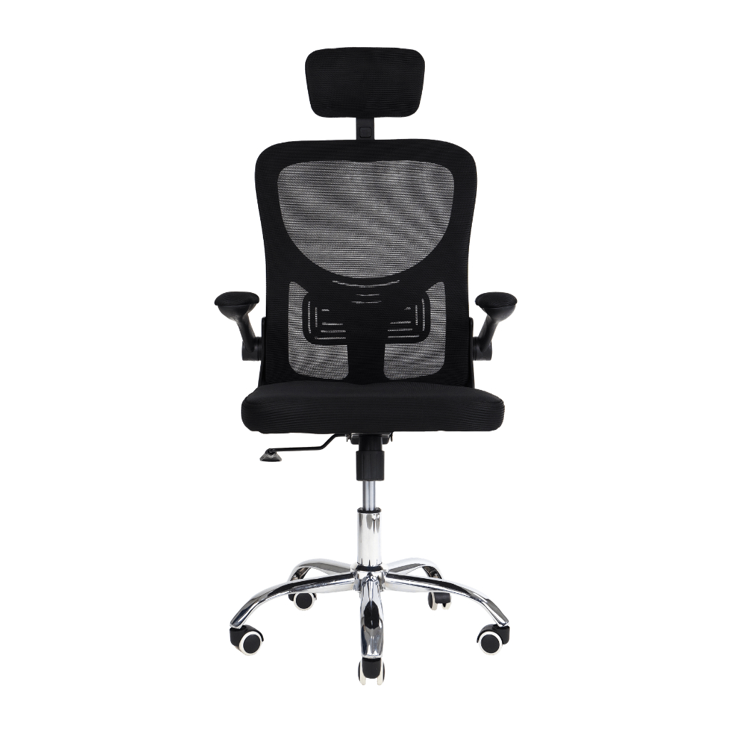 Cadeira de Escritório Diretor Flink Healer com Encosto de cabeça em Oferta na Shopee