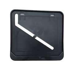 Suporte Moldura Porta Placa Moto - Padrão Mercosul 21x19cm