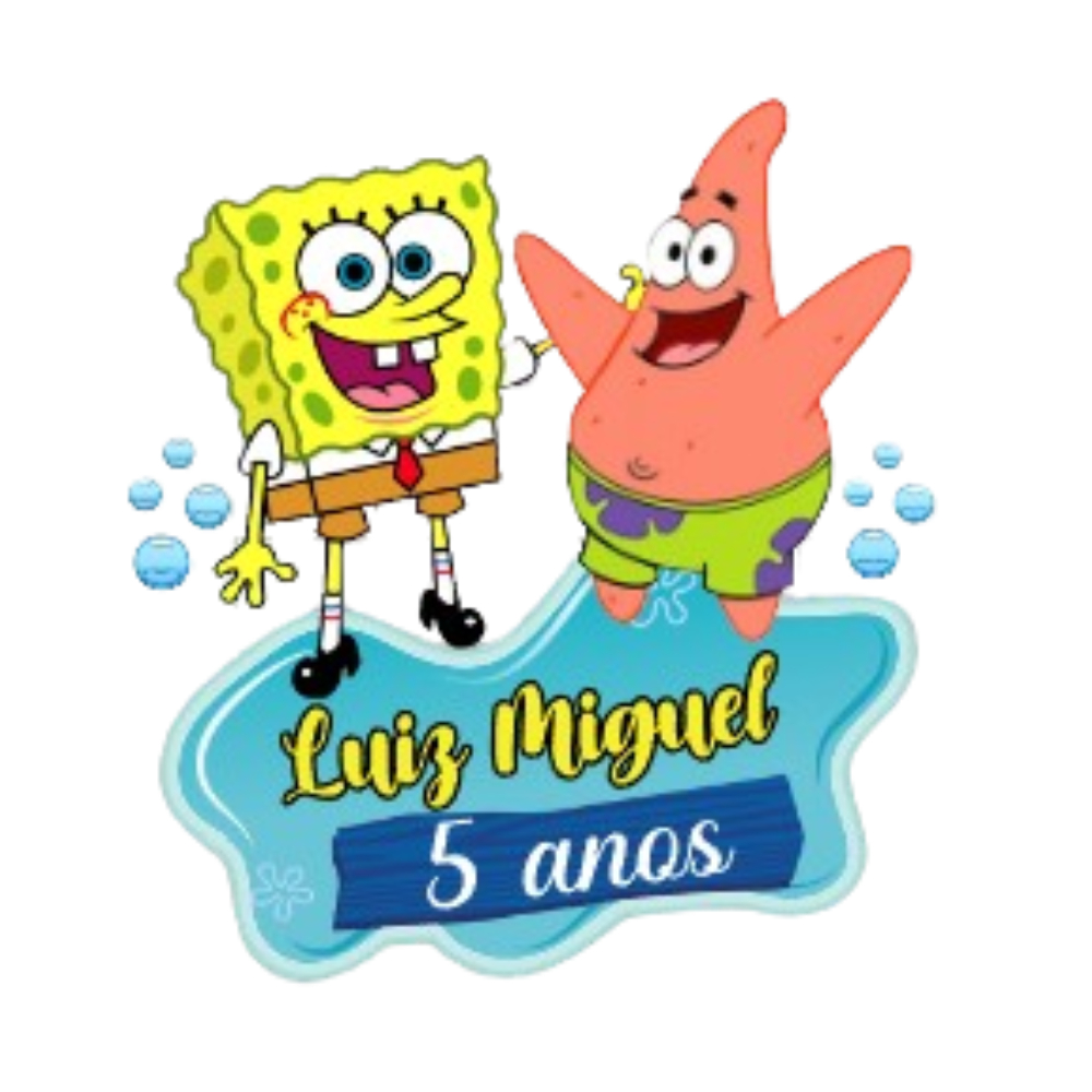 25 Adesivos do tema Bob Esponja - Etiquetas adesivas do Bob Esponja