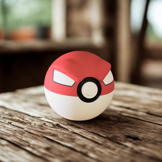 Pokebola Voltorb – Impressão 3D • Colecionável • PLA Biodegradável • Alta Qualidade - Pokemon