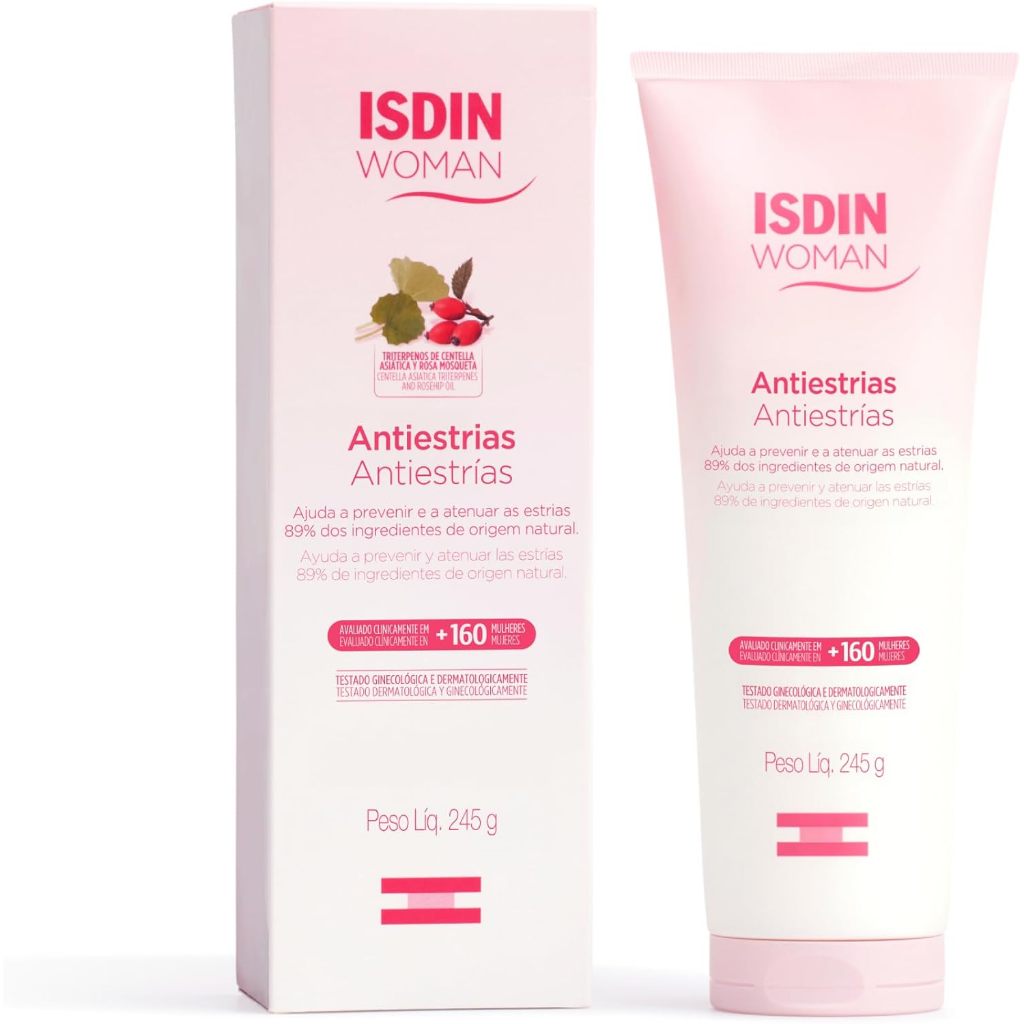 Isdin Woman Creme Corporal  Antiestrias Grávidas - 245g