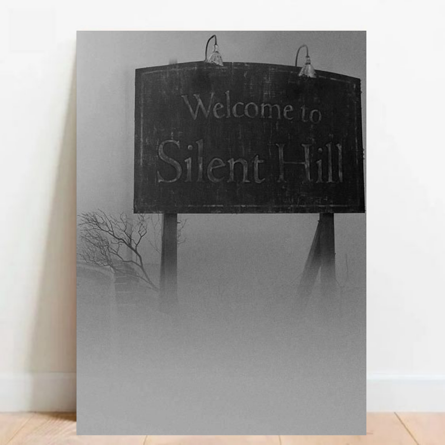 Quadro Placas Decorativas Poster geek Silent Hill Video Games 04