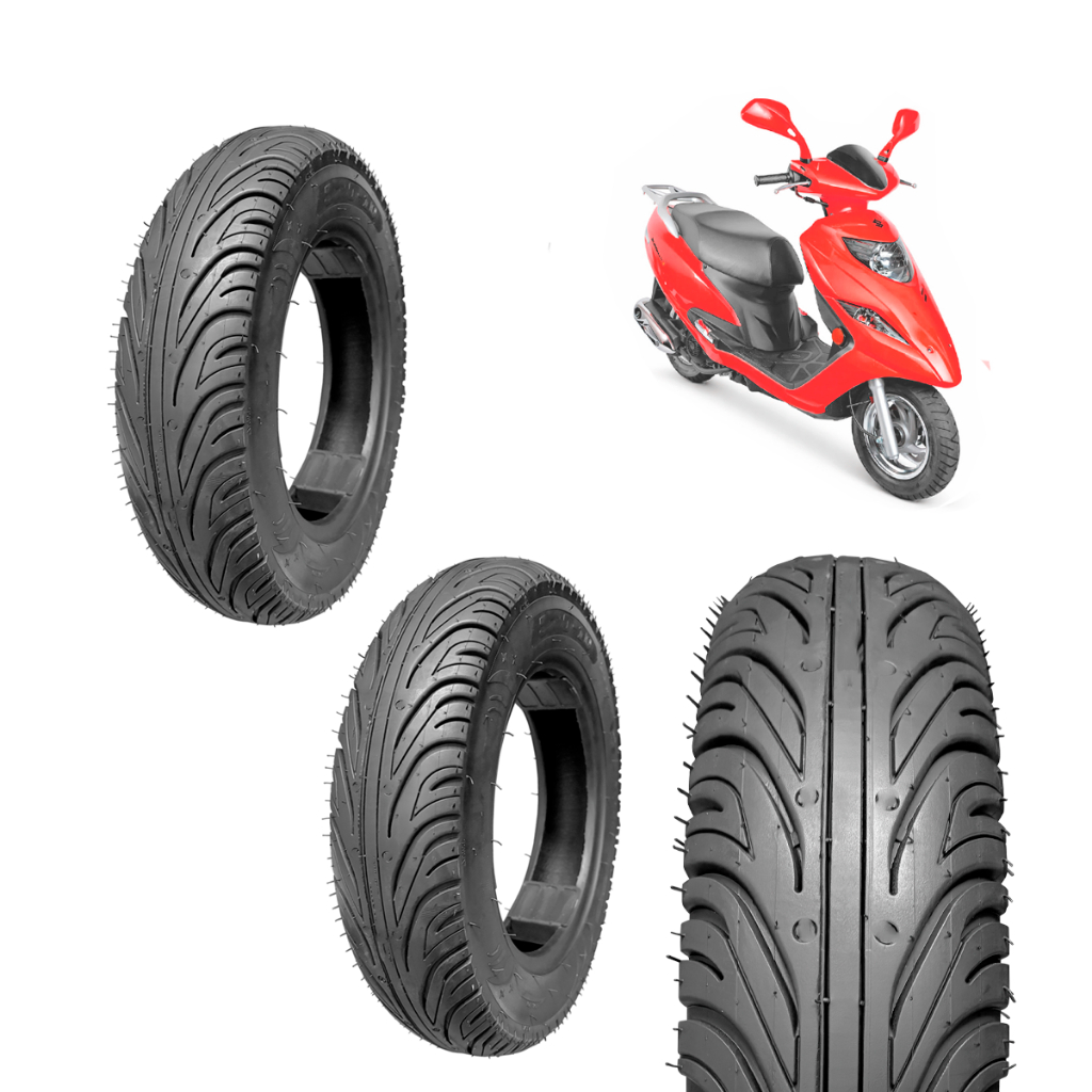 Par Pneu Burgman 125 3.50-10 P/ Scooter Street S/ Câmara em Oferta na Shopee