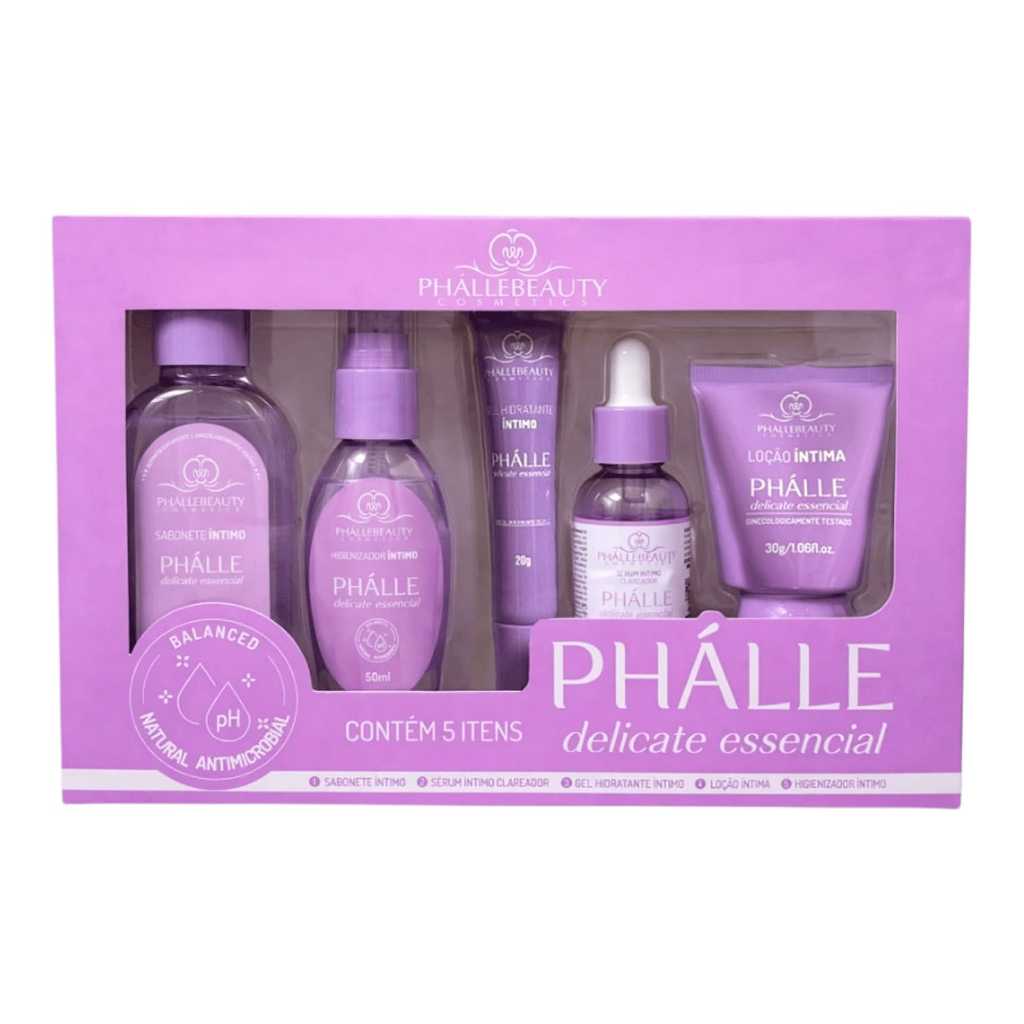 Kit Íntimo Delicate Essencial PhálleBeauty PH3005 em Oferta na Shopee