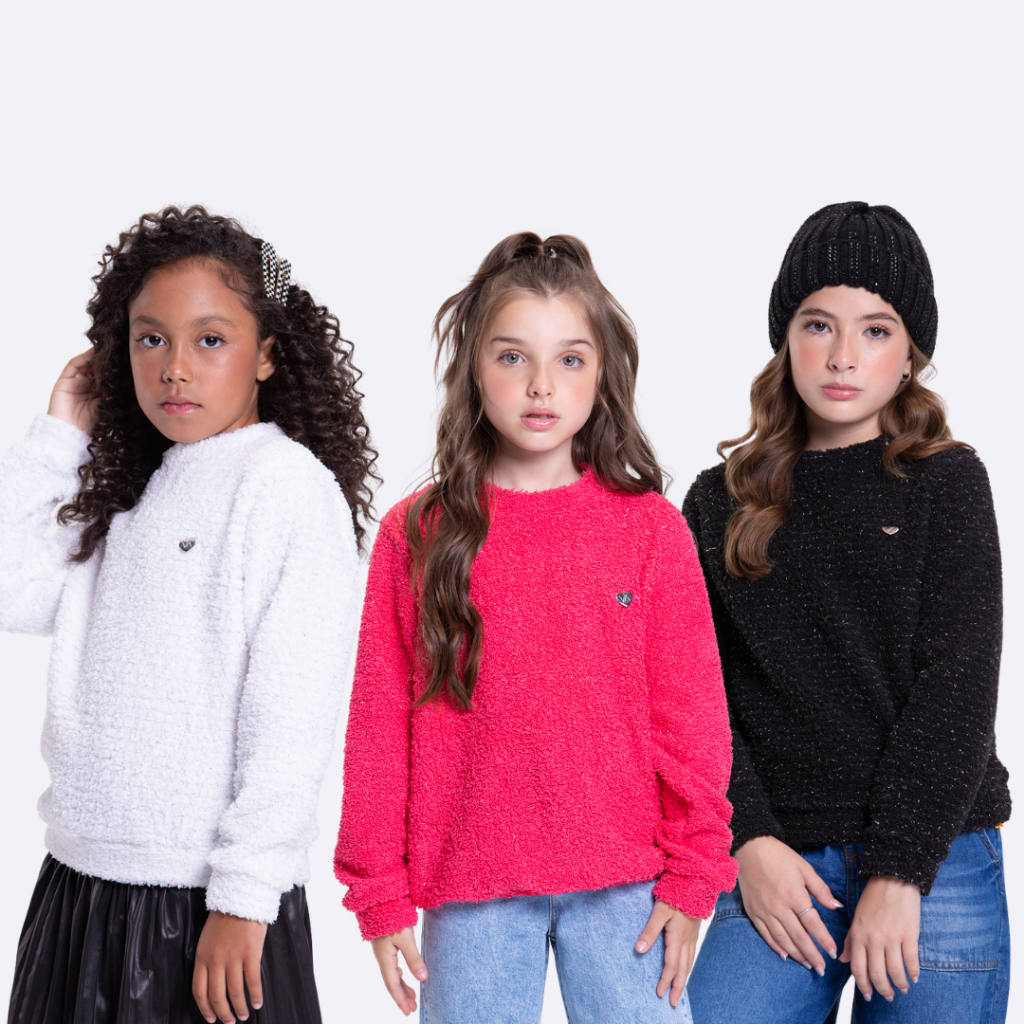 Blusão Infantil Menina Pelinho