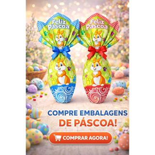 50uni. Sacos Para Embalar Ovo Páscoa Envelope Express Envelope 25x25cm em Oferta na Shopee