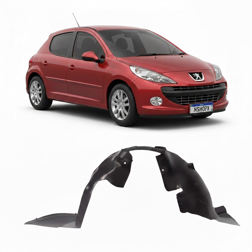 Parabarro Dianteiro Peugeot 207 2009 2010 2011 2012 2013 Lameiro