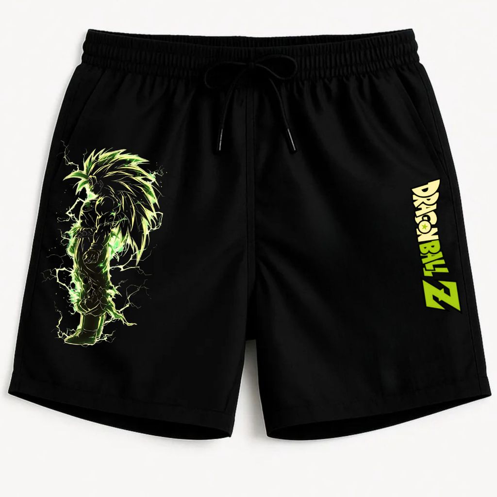 Bermuda Beachwear Dragon BZ Brol Verde Aftersoul Mauricinho Anime P ao G