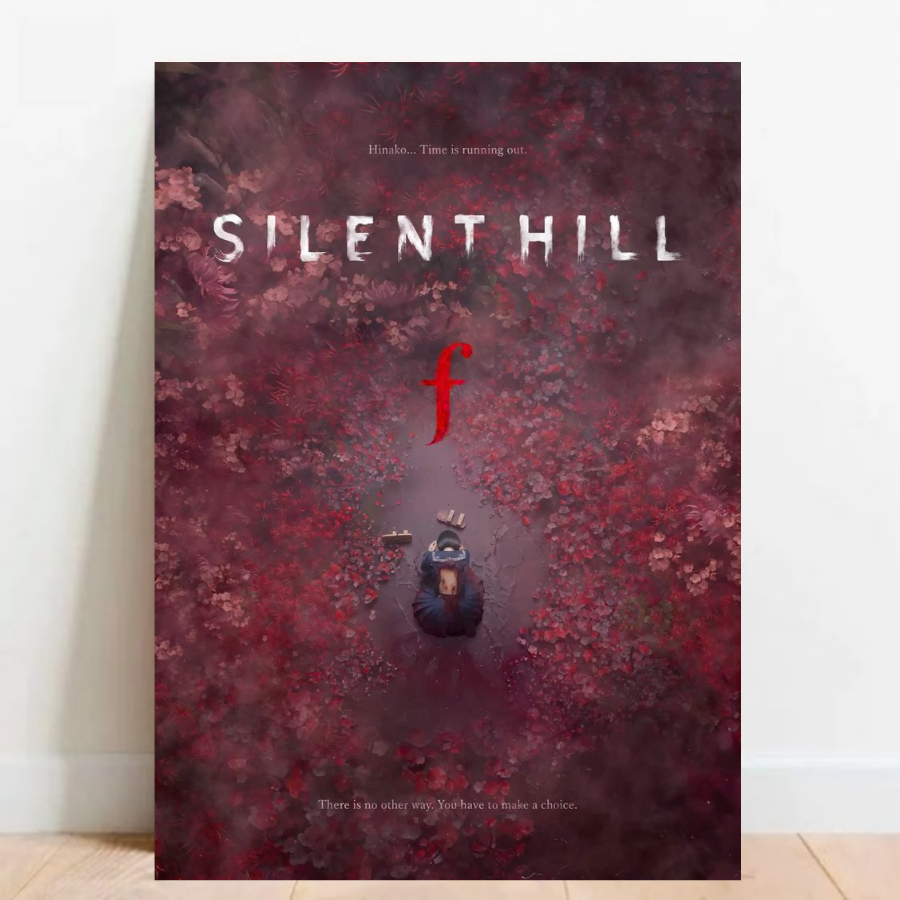 Quadro Placas Decorativas Poster geek Silent Hill Video Games 016