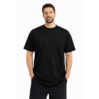 Camiseta OverSized Street wear 100% Algodão Lisa em Oferta na Shopee