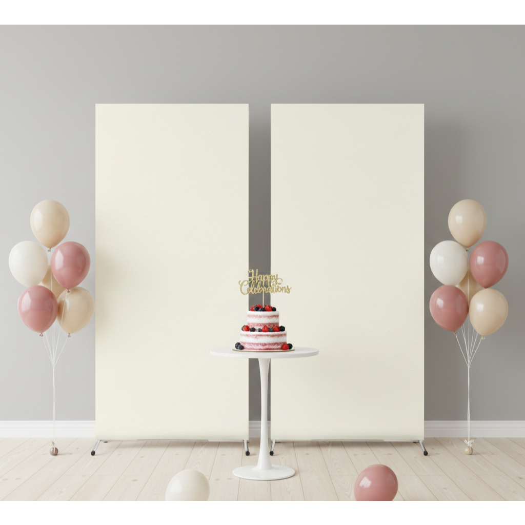 Painel Retangular Capa Veste Fácil 2x1 Dupla Face Mesma Cor Com Elástico Decoração Festas E Eventos