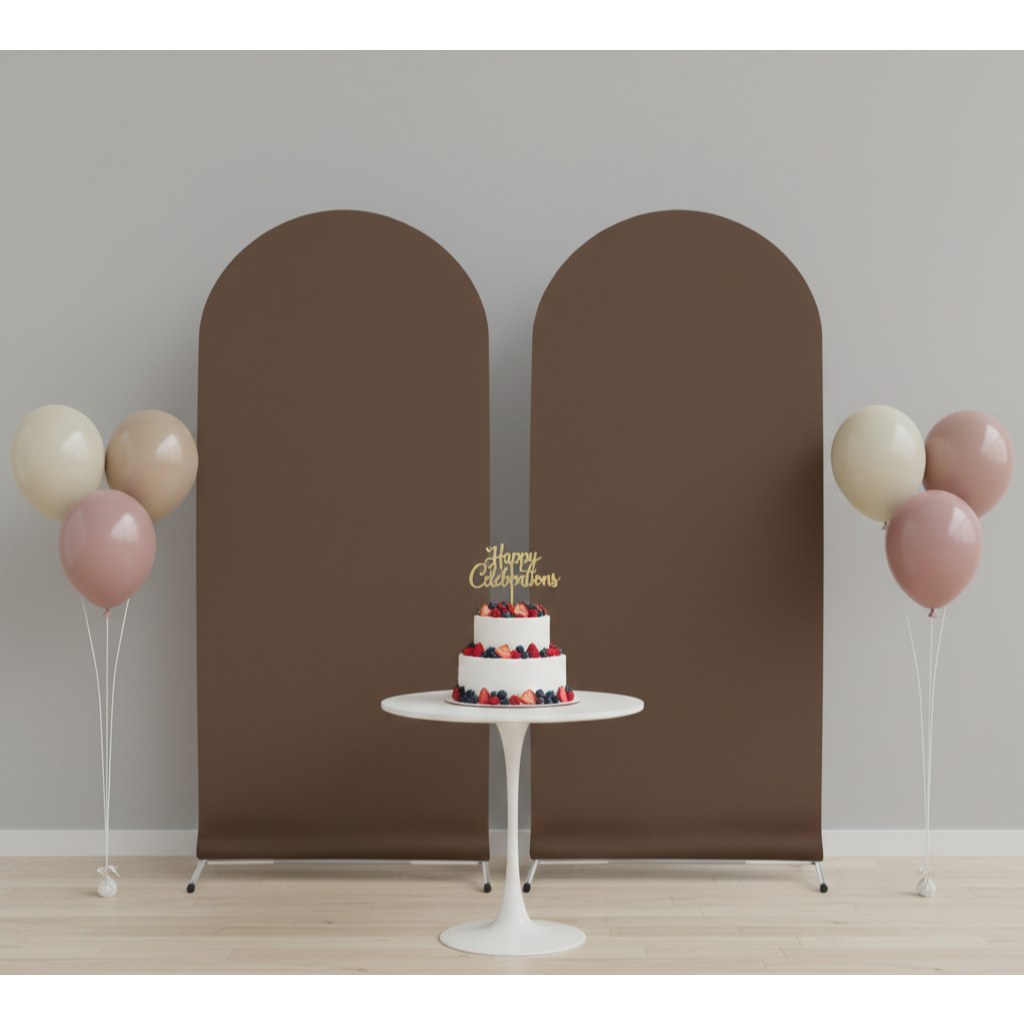 Painel Romano 2x1 Capa Veste Fácil Dupla Face Mesma Cor Com Elástico Decoração Festas E Eventos