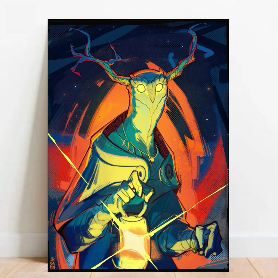 Quadro Placa decorativa geek Outer Wilds Poster de Games video game 01