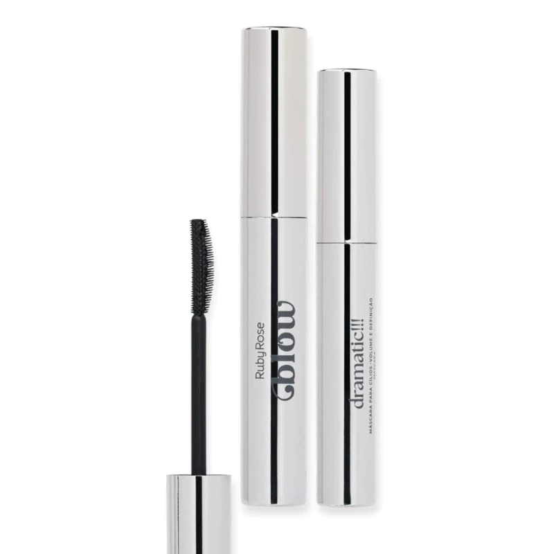Máscara Para Cílios Linha Blow Ruby Rose Dramatic Back To Black Hbe2005 - Ruby Rose Rímel em Oferta na Shopee