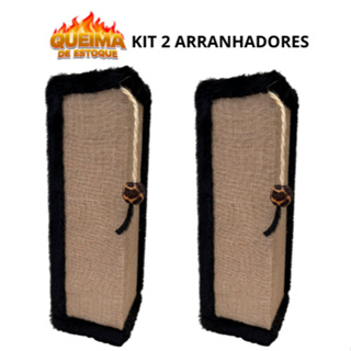 Kit Arranhador Para Gatos Protetor Canto 2un Sofá Cama Box em Oferta na Shopee
