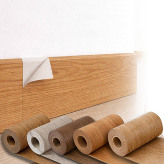 Rodapé Texturizado Autocolante Decorativo Vinilico 20 Metros em Oferta na Shopee