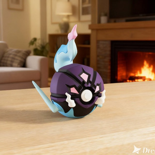 Pokebola Ceruledge – Impressão 3D • Colecionável • PLA Biodegradável • Alta Qualidade - Pokemon