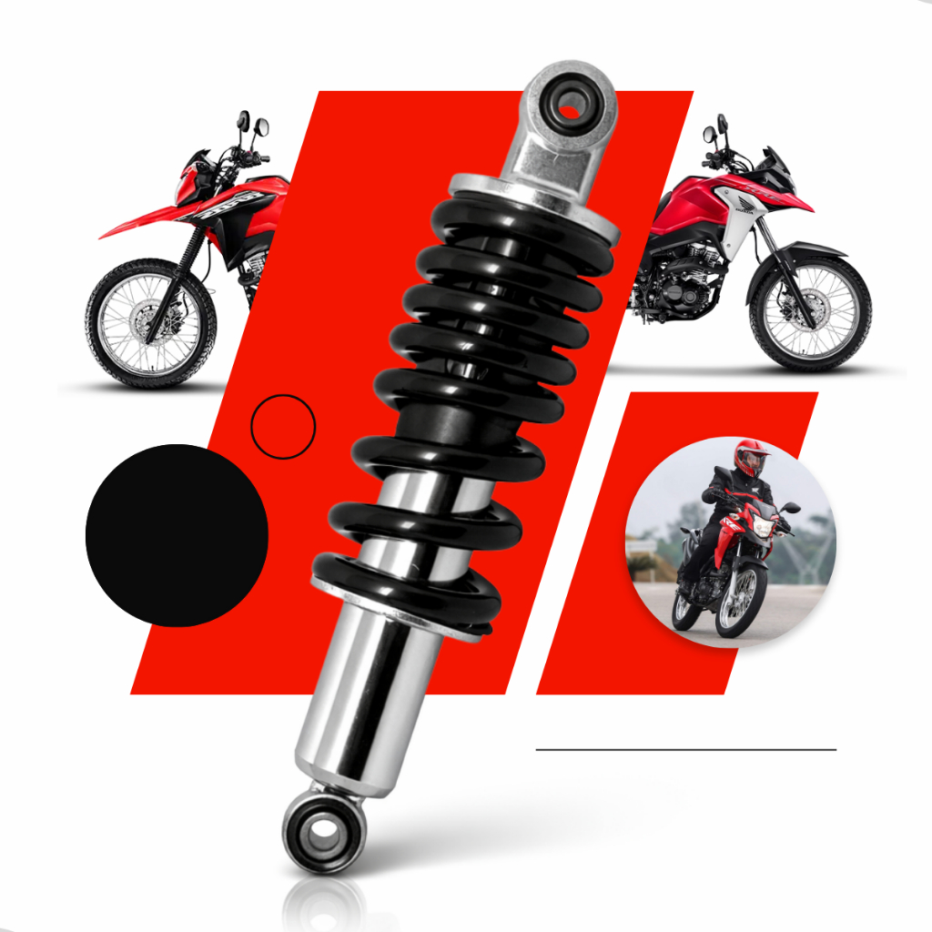 Amortecedor Traseiro Prolink Monochoque Honda Nxr Bros 125 150 160 2003 a 2024 em Oferta na Shopee