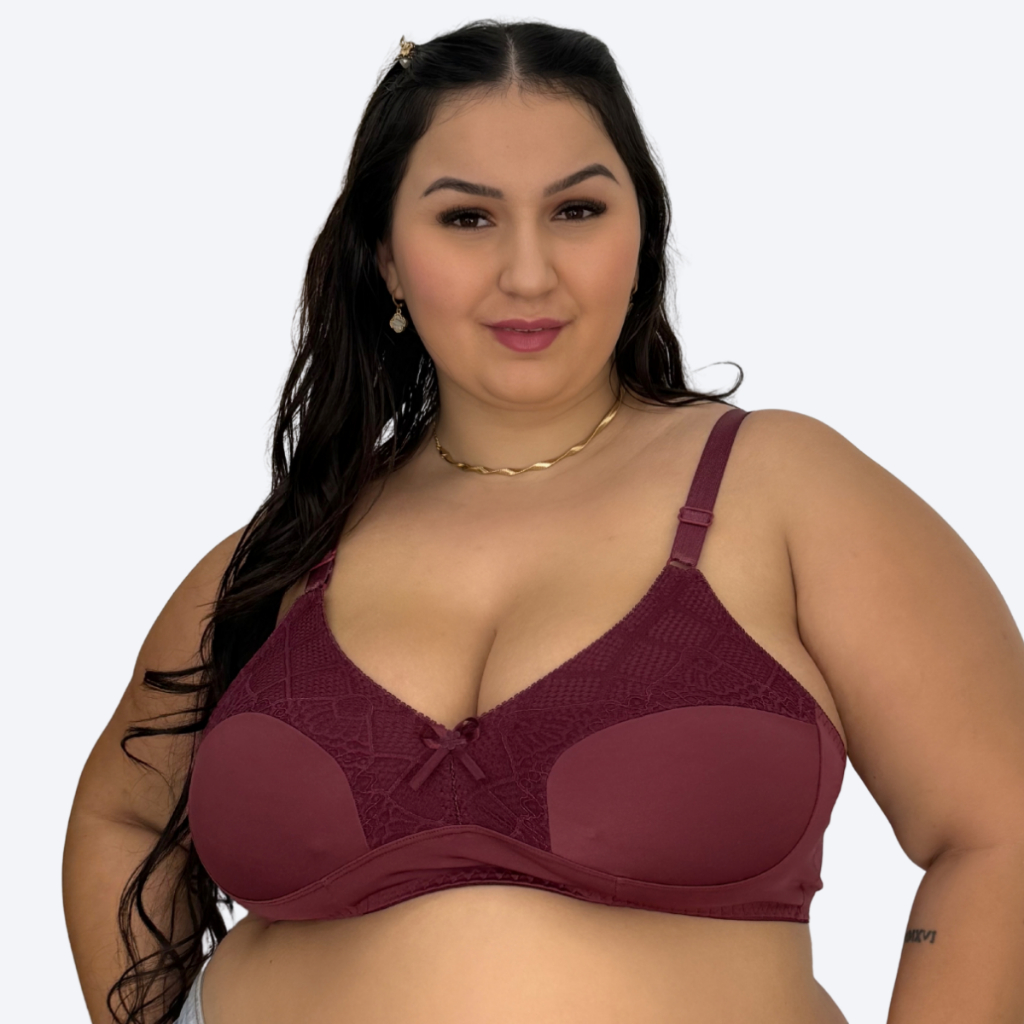 KIT 3 Reforçado Plus Size Sem Bojo Conforto