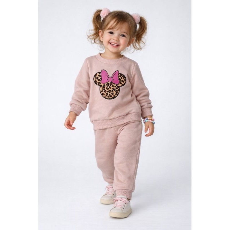 Conjunto Infantil de moletom peluciado por dentro do M ao 6 anos em Oferta na Shopee