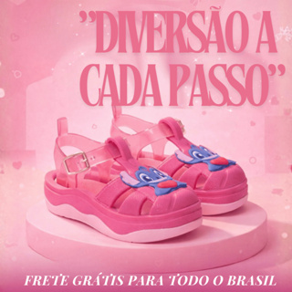 Sandalia de menina Infantil Papete Blogueira Moda 2026 Super Lançamento Personagem em Oferta na Shopee