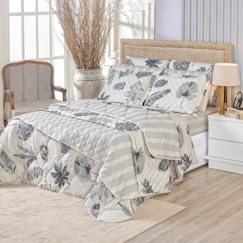 Kit Cama Posta 10 Peças Casal 480 Fios Luxo Cobre Leito Matelado Edredom Jogo de Cama Premium