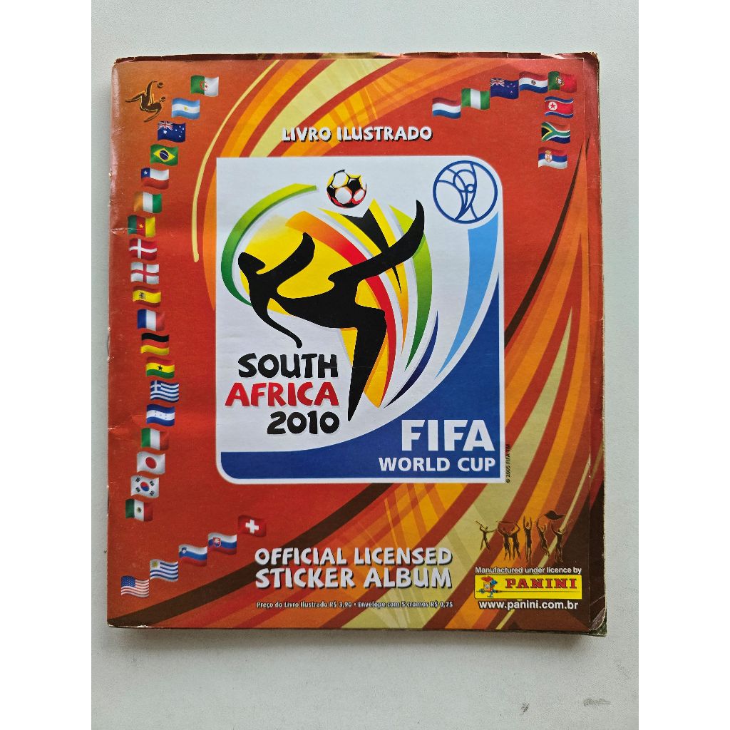 Álbum de Figurinhas - Copa do Mundo 2010 - Completo #2
