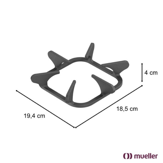 Mueller Trempe/grade Vetro Ferro Fundido Esmaltada Importada Ref.: 101050847